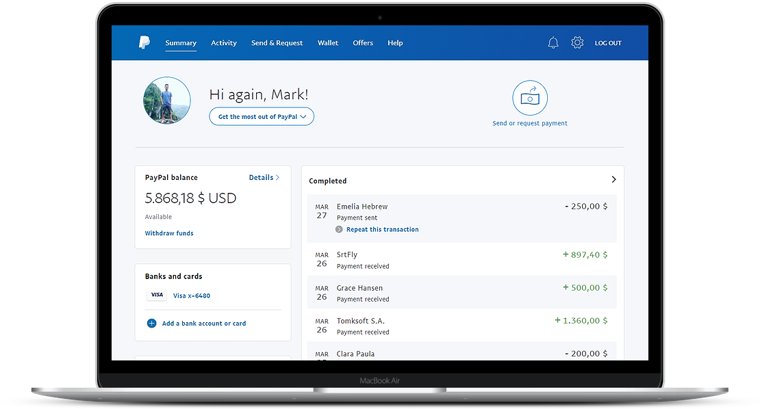 Jual Saldo PayPal Terpercaya